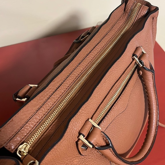 *FINAL SALE* Rebecca Minkoff Regan Leather Satchel Bag - Picture 5 of 11